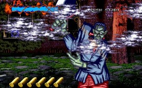 une photo d'Ã©cran de Zombie Raid sur Arcade